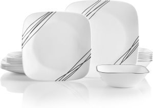 Corelle Vitrelle 18-Piece Service for 6 Dinnerware Set