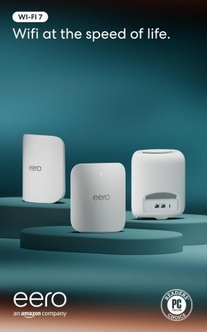 Amazon eero Pro 7 tri-band mesh Wi-Fi 7 router