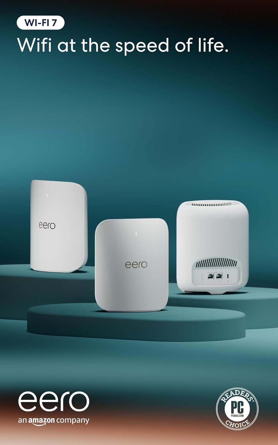 Amazon eero Pro 7 tri-band mesh Wi-Fi 7 router