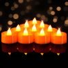 24-Pack Battery-Operated Tea Lights