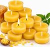 12 Pack Pure Beeswax Tea Light Candles