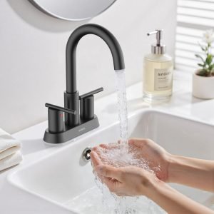 Matte Black Bathroom Faucet