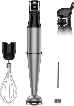 Turelar 3-in-1 Immersion Blender Set