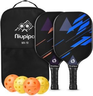 Pickleball Paddles Set of 2