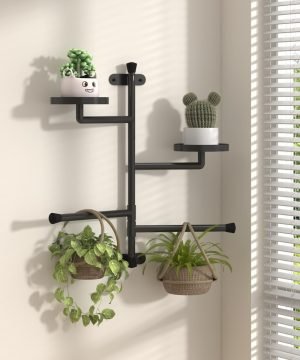 2-Tier Window Plant Shelves