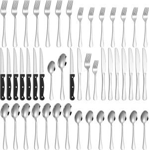 48-Piece Silverware Set