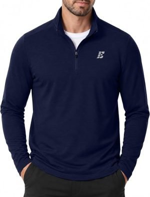 Men’s Quarter-Zip Pullover Shirts