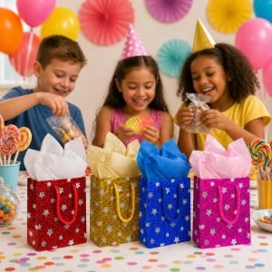 12 Pack Mini Star Gift Bags