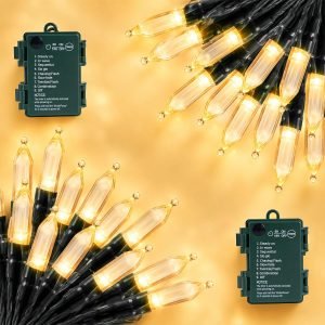Christmas Lights Battery Operated – 2 Pack