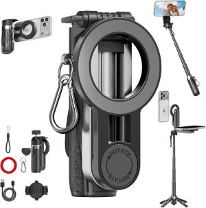 4-in-1 Mini Magnetic Selfie Stick