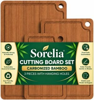 3-Piece Bamboo Cutting Boards