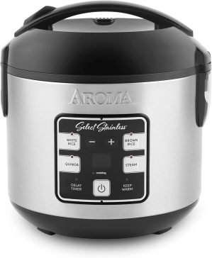 AROMA Select Stainless Steel Rice Cooker