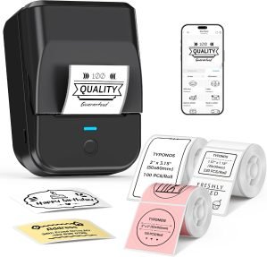 Label Maker Machine with 3 Tapes