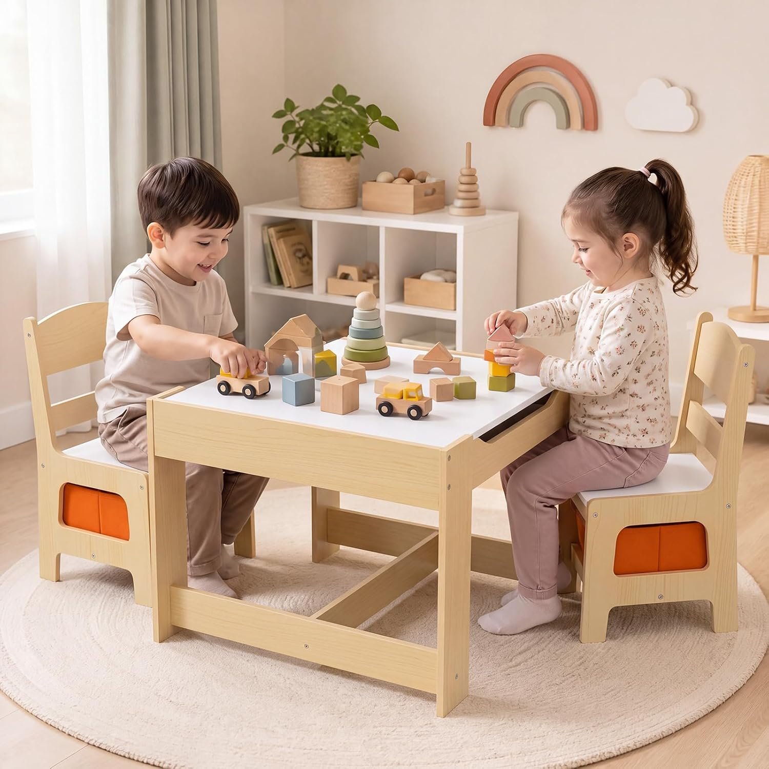 Costzon Toddler Table and Chair Set