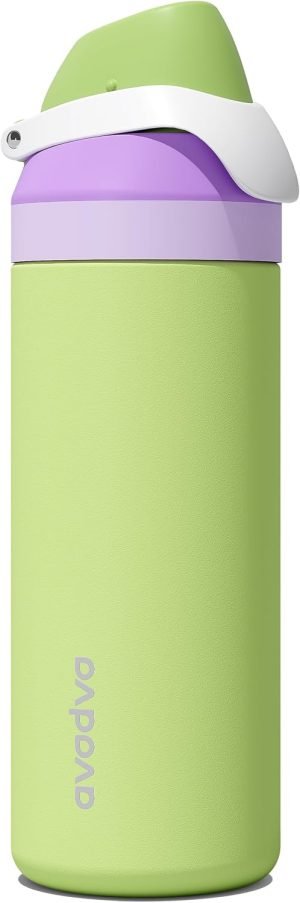 24 oz Insulated Water Bottle with Straw