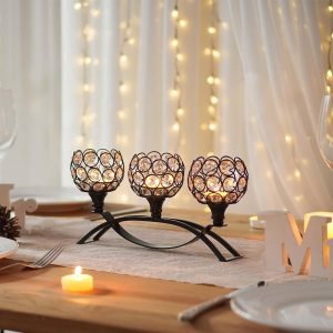 Crystal Tealight Candle Holder