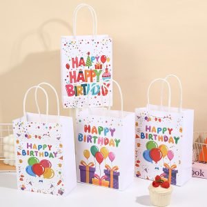 12 Pack Happy Birthday Gift Bags