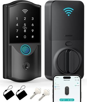 Built-in WiFi Smart Lock for Front Door