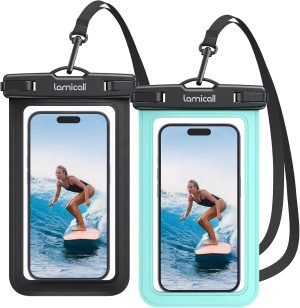 Lamicall 2-Pack Waterproof Pouches