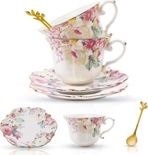 Tea Cup and Saucer Set