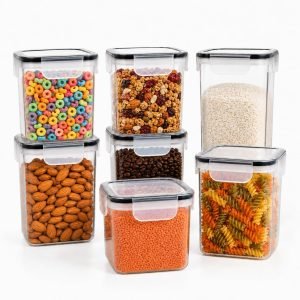 7-Piece Airtight Food Storage Containers with Lids