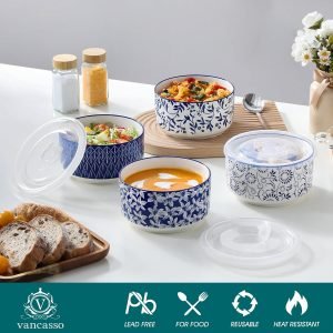 36 Oz Ceramic Serving Bowls Set of 4