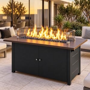 Propane Fire Pit Table 43 Inch