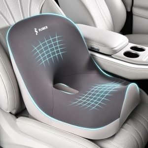 Car Seat Cushion and Lumbar Support Pillow