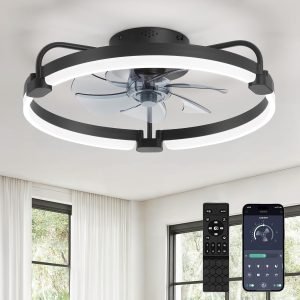 Ceiling Fans with Lights and Remote