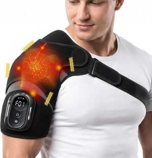 Cordless Shoulder Massager with Heat