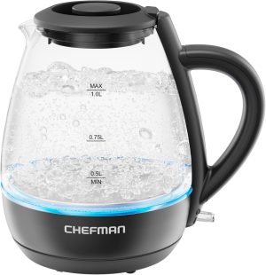 Chefman Electric Kettle with Tea Infuser