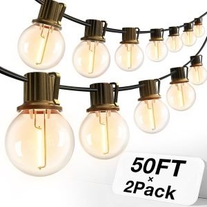 addlon 100FT Outdoor String Lights