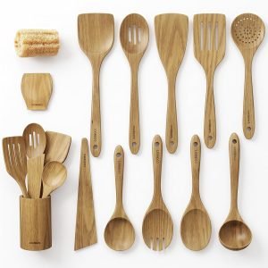 Wood Kitchen Utensil Set