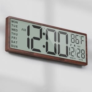 Large Digital Wall Clock