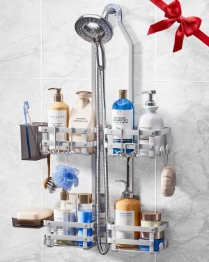 Aluminum Hanging Shower Caddy