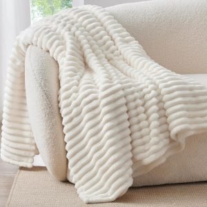 Fleece Throw Blanket for Couch
