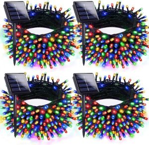 Solar Christmas Lights Outdoor 4 Pack