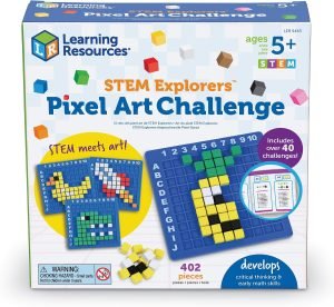 Learning Resources Pixel Art STEM Challenge