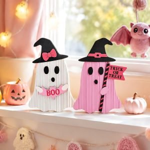Pink Halloween Decor