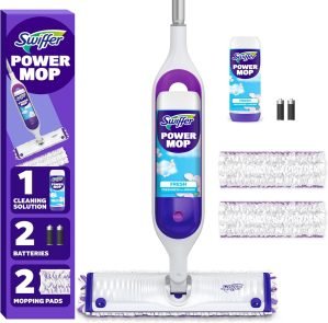 Swiffer PowerMop Mopping Kit for Floor Cleaning