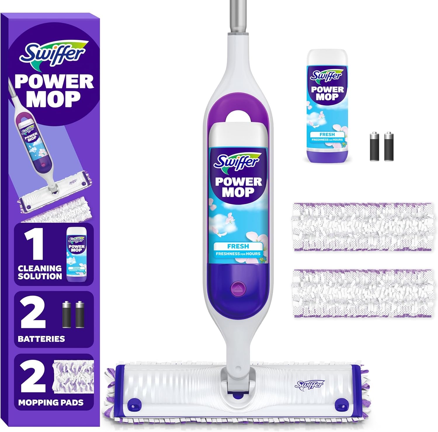 Swiffer PowerMop Mopping Kit for Floor Cleaning