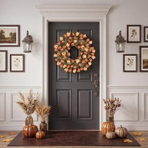Tulip Fall Wreath