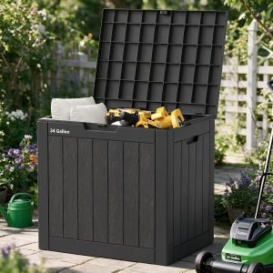 Outdoor Storage Box Waterproof Lockable