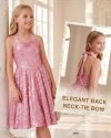 DAXIANG Girls’ Sequin Halter Party Dress