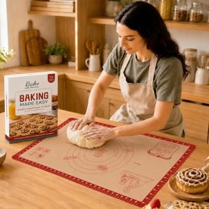 Silicone Baking Mat with 10 Recipes