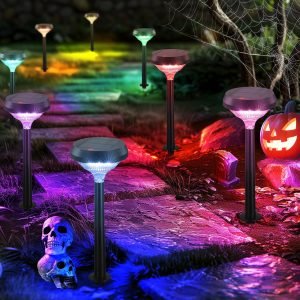 Solar Lights Outdoor 2 Pack