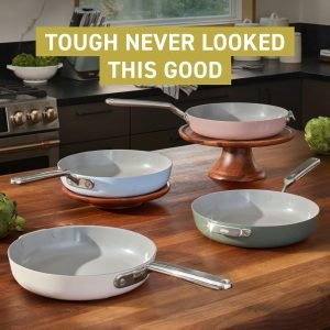 Ninja NeverQuit 3-Piece Ceramic Fry Pan Set