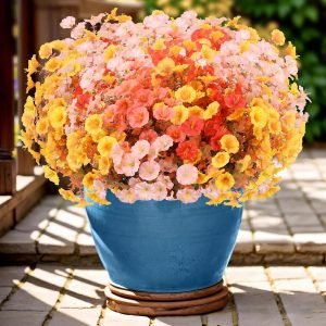 12 Bundles Artificial Morning Glory Flowers