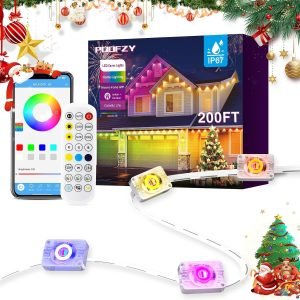 Permanent Outdoor Christmas Lights 200ft