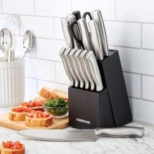 15-Piece Kitchen Knife Set